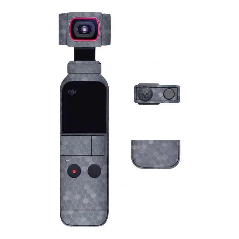 Walking donkey is suitable for DJI Pocket2 sticker camera film all-inclusive non-marking matte carbon fiber color film