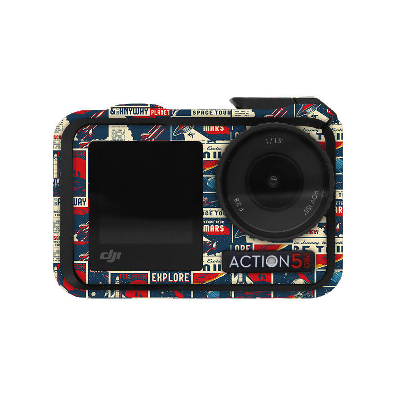 Suitable for DJI Action5pro stickers, action camera films, protective decorative stickers