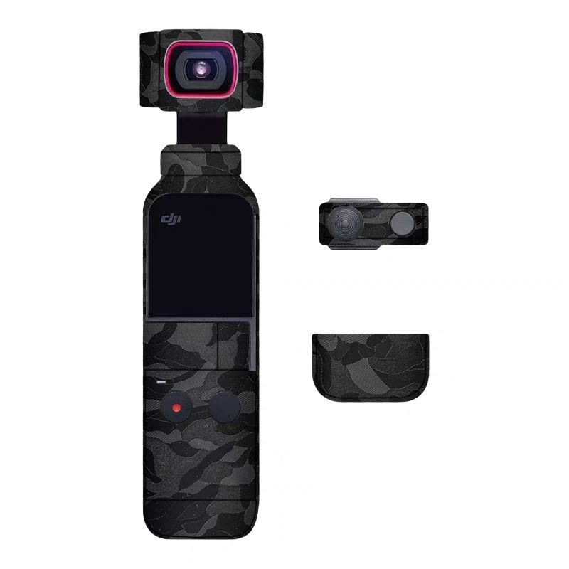 Walking donkey is suitable for DJI Pocket1 sticker film non-marking glue skin half pack color matte film