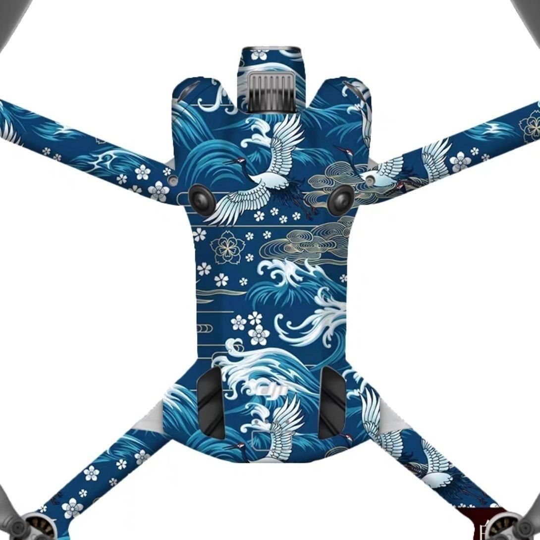 Walking donkey is suitable for DJI Mini4 Pro sticker drone film protective film non-marking glue customization