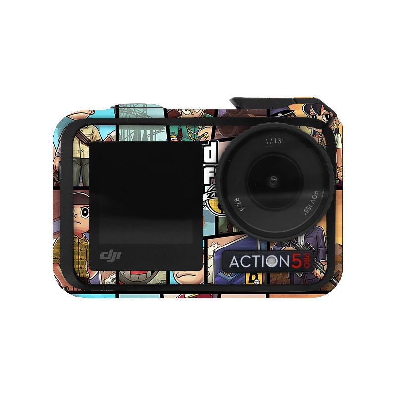 Suitable for DJI Action5pro stickers, action camera films, protective decorative stickers