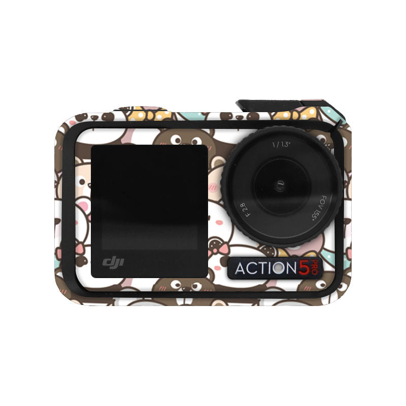 Suitable for DJI Action5pro stickers, action camera films, protective decorative stickers