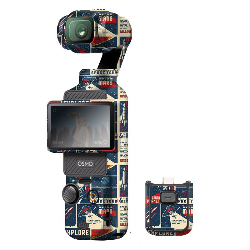 Suitable for DJI Pocket3 camera protection film osmo body all-inclusive sticker cartoon sticker