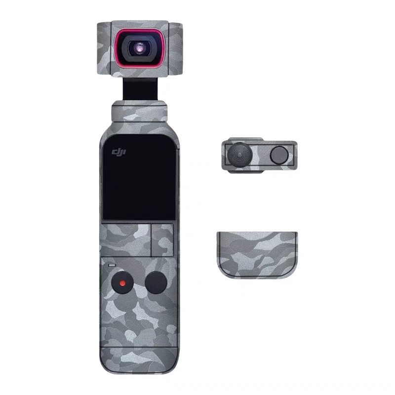 Walking donkey is suitable for DJI Pocket1 sticker film non-marking glue skin half pack color matte film