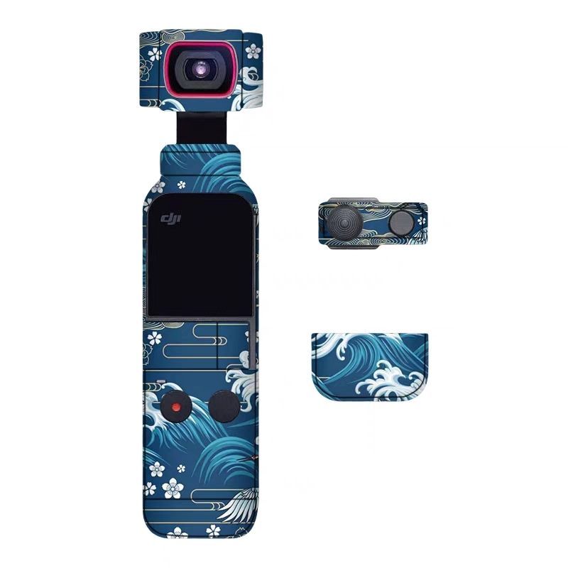 Walking donkey is suitable for DJI Pocket1 sticker film non-marking glue skin half pack color matte film