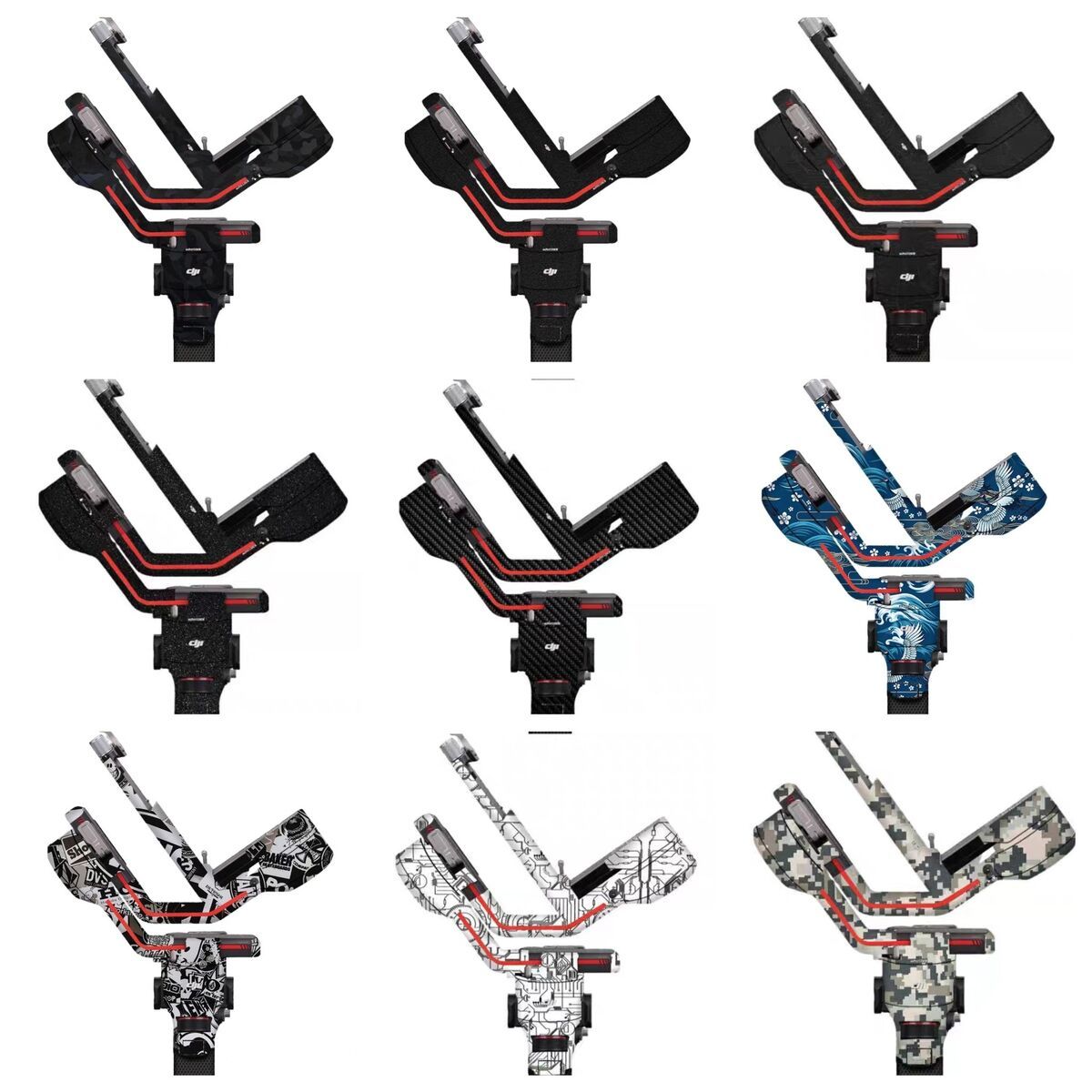 DJI RS4 RS3 Sticker RS3MINI RS3 RS4PRO Film Stabilizer PTZ Protective Film Like Shadow Film