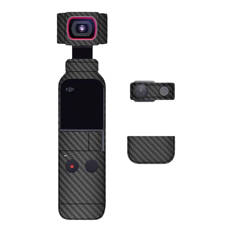 Walking donkey is suitable for DJI Pocket2 sticker camera film all-inclusive non-marking matte carbon fiber color film